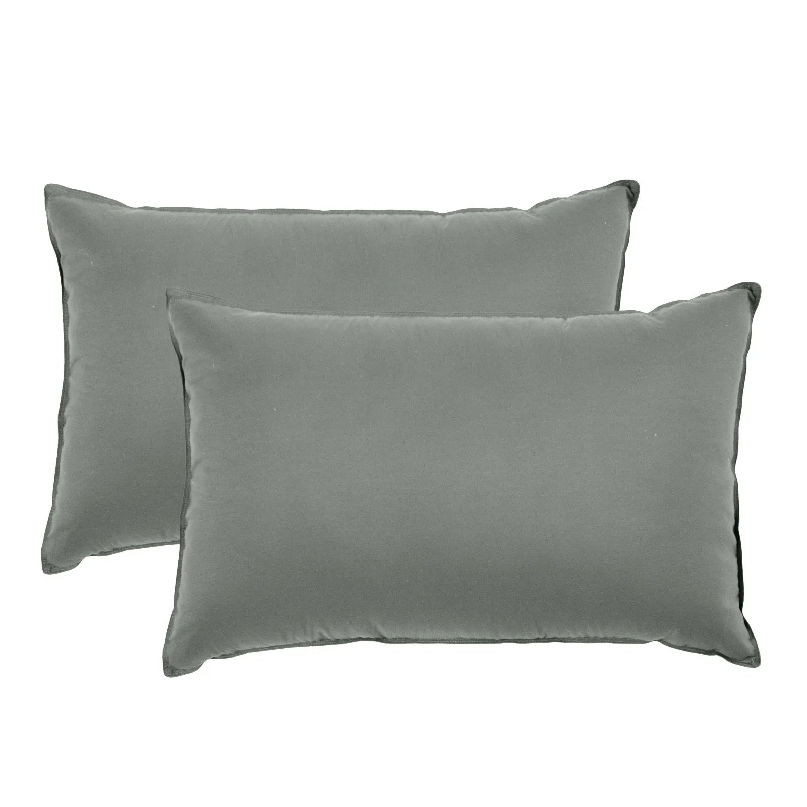 Royal Comfort Charcoal Bamboo Pillow Hotel Quality Luxury Twin Pack - Mekamart Australia