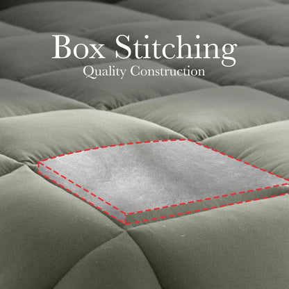Royal Comfort 350GSM Charcoal Bamboo Quilt Luxury Bedding Duvet All Seasons - Double - Charcoal - Mekamart Australia