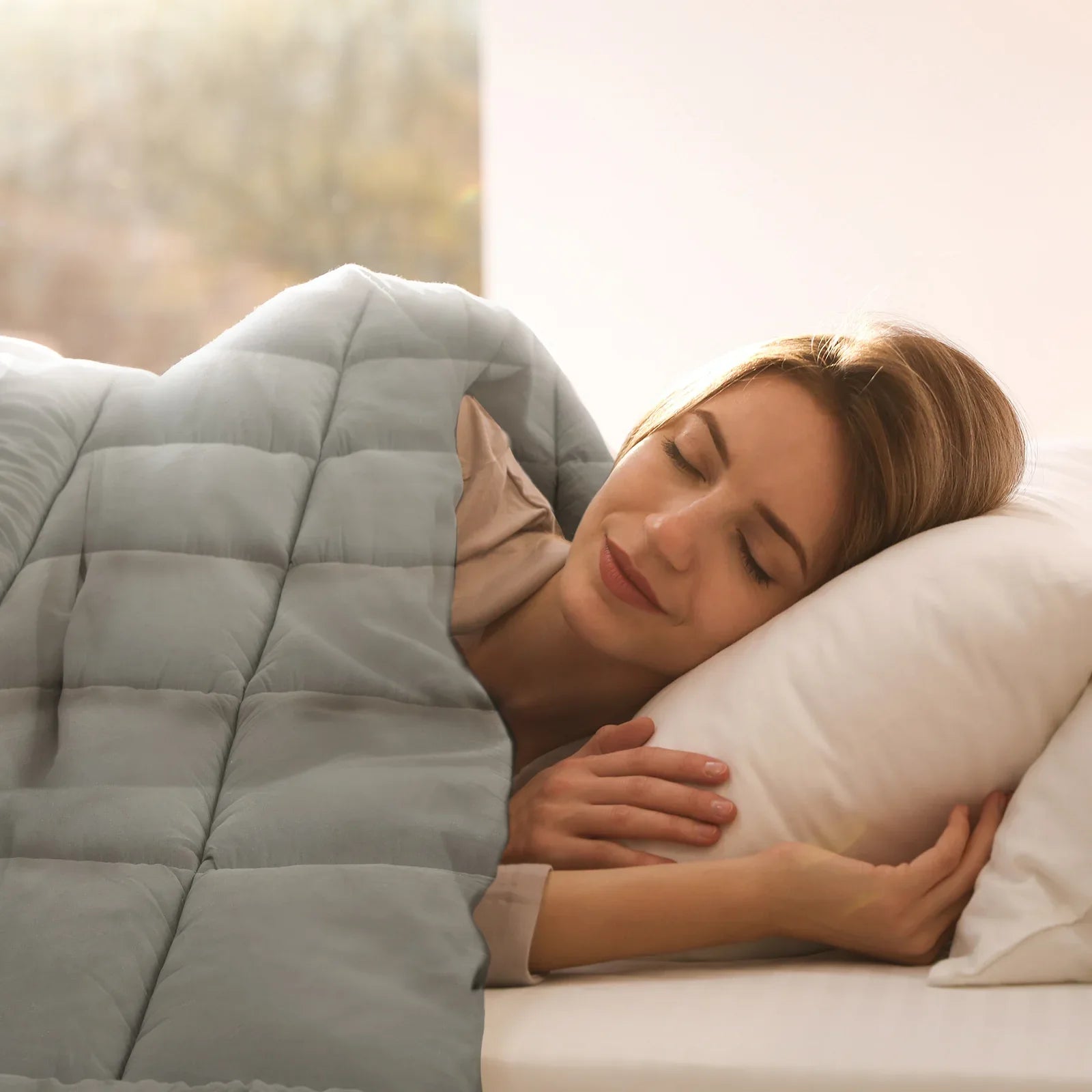 Royal Comfort 350GSM Charcoal Bamboo Quilt Luxury Bedding Duvet All Seasons - Double - Charcoal - Mekamart Australia