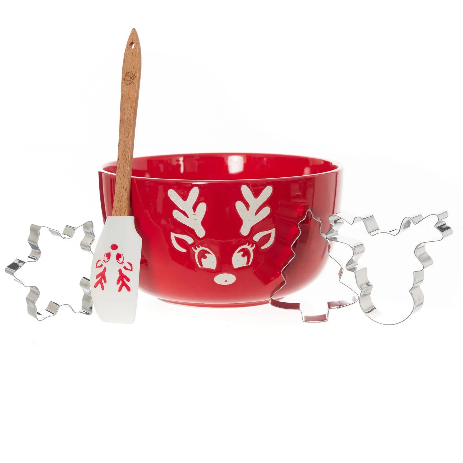 Bread and Butter Electroplate Icy Reindeer Mini Mix Bowl Set - Mekamart Australia