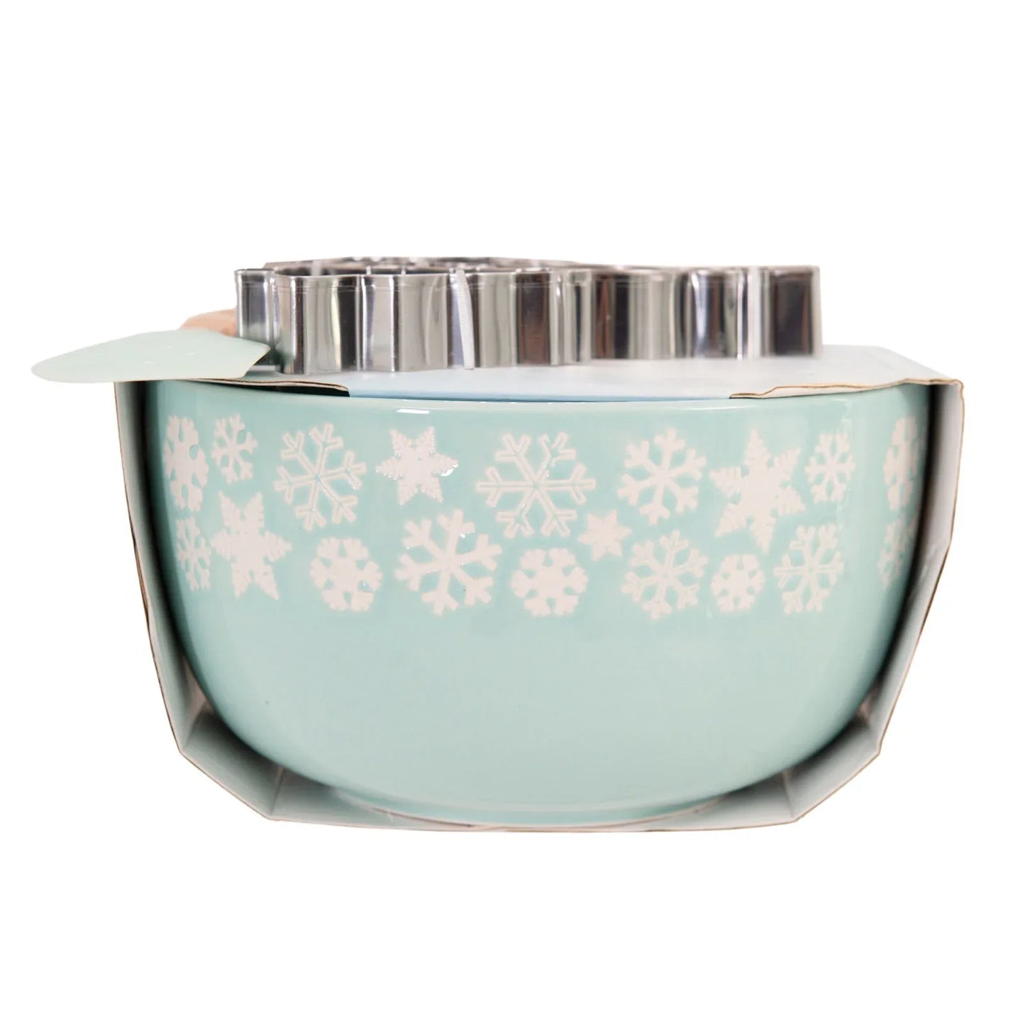 Bread and Butter Electroplate Icy Snowflake Mini Mix Bowl Set - Mekamart Australia