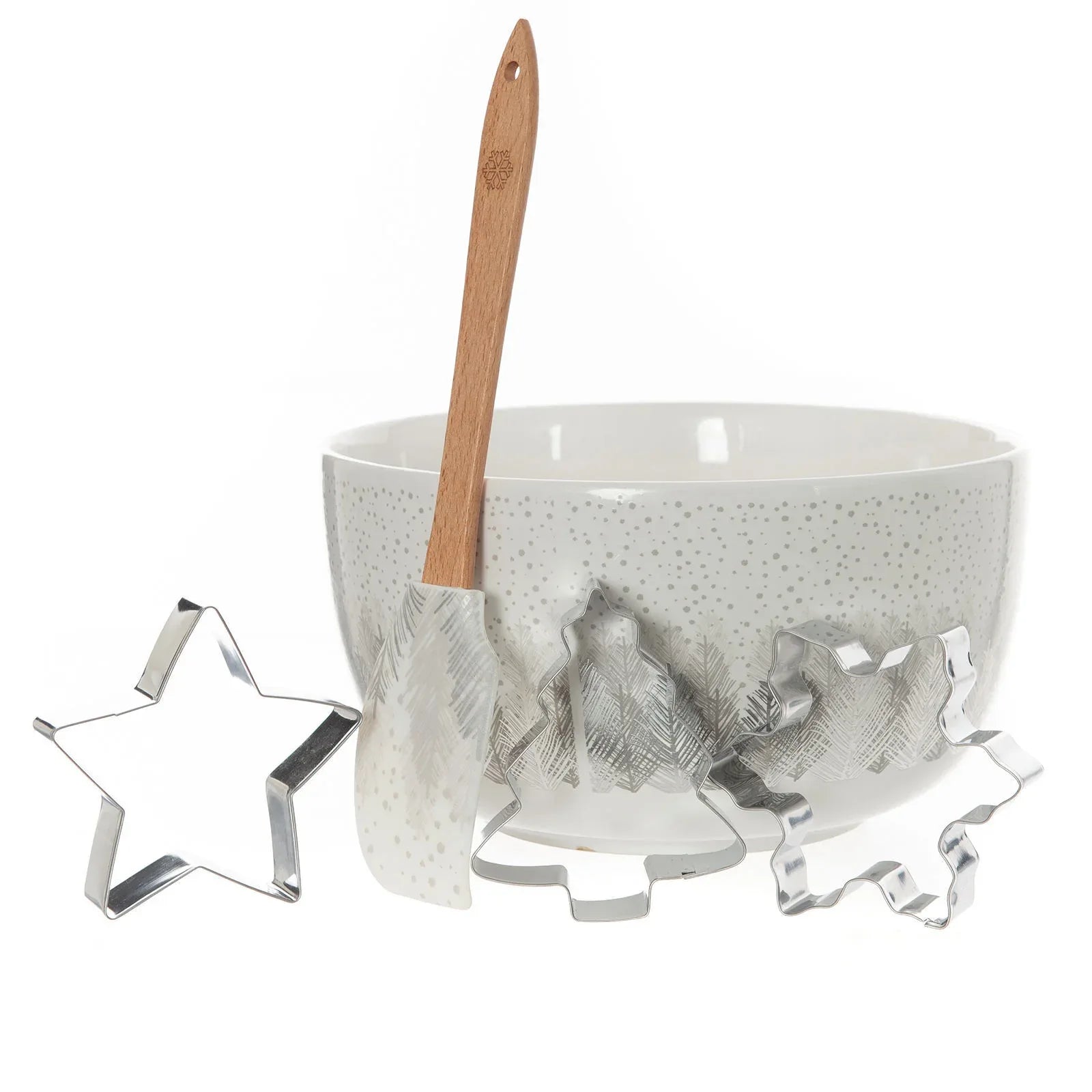 Bread and Butter Electroplate Tree Mini Mix Bowl Set - Silver - Mekamart Australia