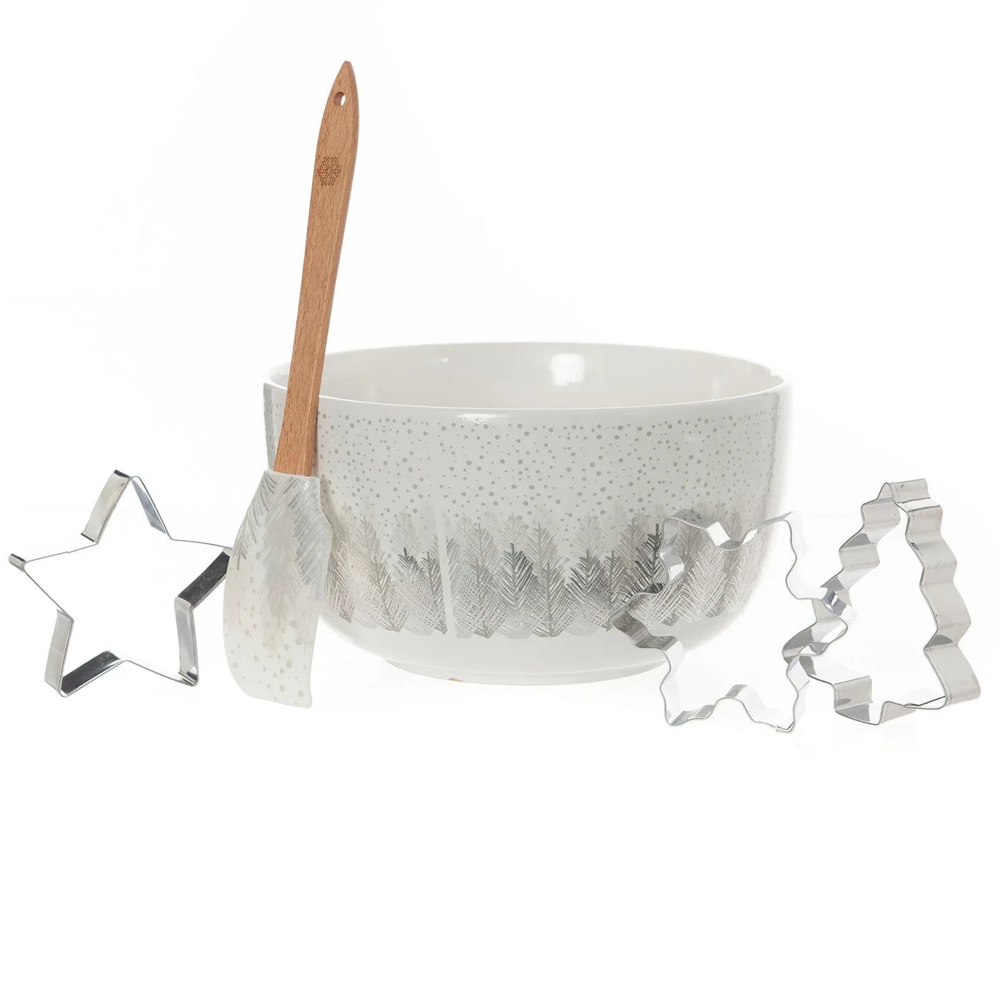Bread and Butter Electroplate Tree Mini Mix Bowl Set - Silver - Mekamart Australia