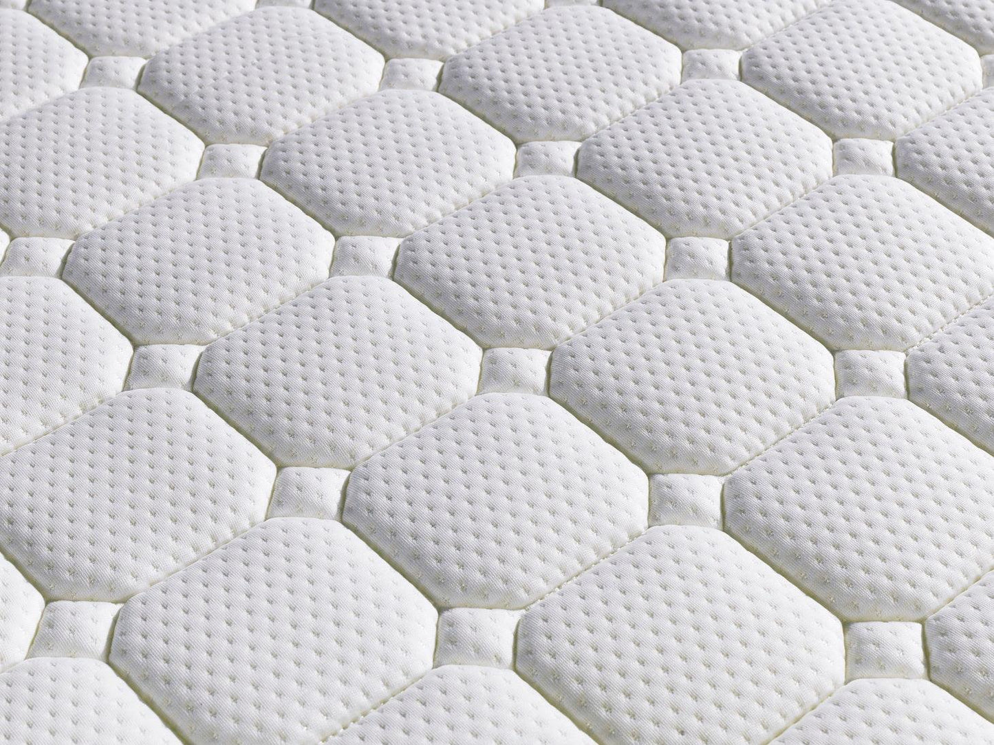 Ergopedic Mattress 5 Zone Latex Pocket Spring Mattress In A Box 30cm - Queen - White Grey Black - Mekamart Australia