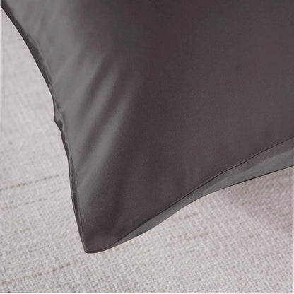 Royal Comfort Pure Silk Pillow Case 100% Mulberry Silk Hypoallergenic Pillowcase - Charcoal - Mekamart Australia