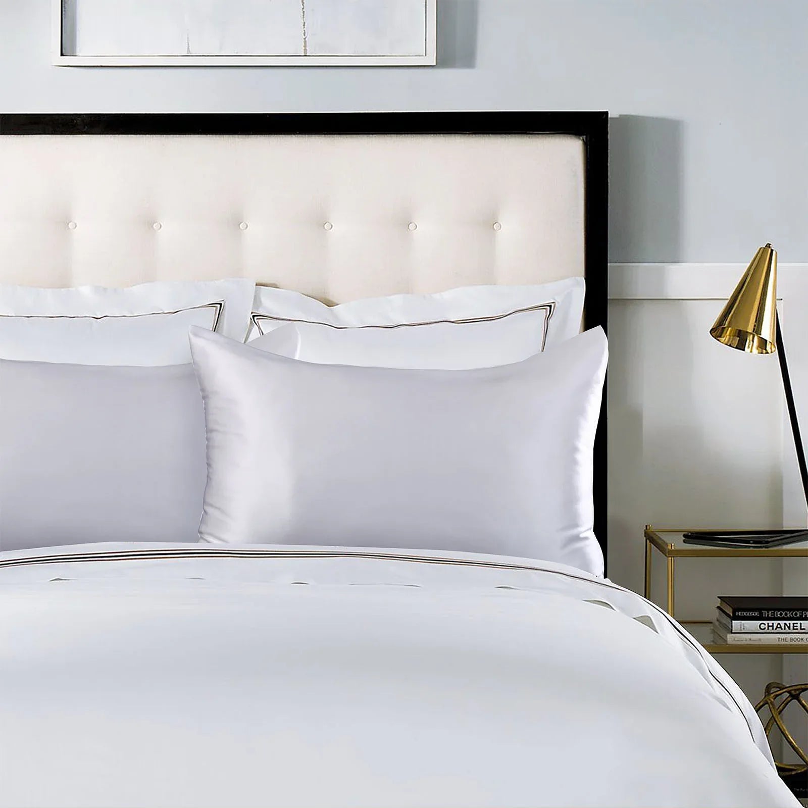 Royal Comfort Pure Silk Pillow Case 100% Mulberry Silk Hypoallergenic Pillowcase - Silver - Mekamart Australia
