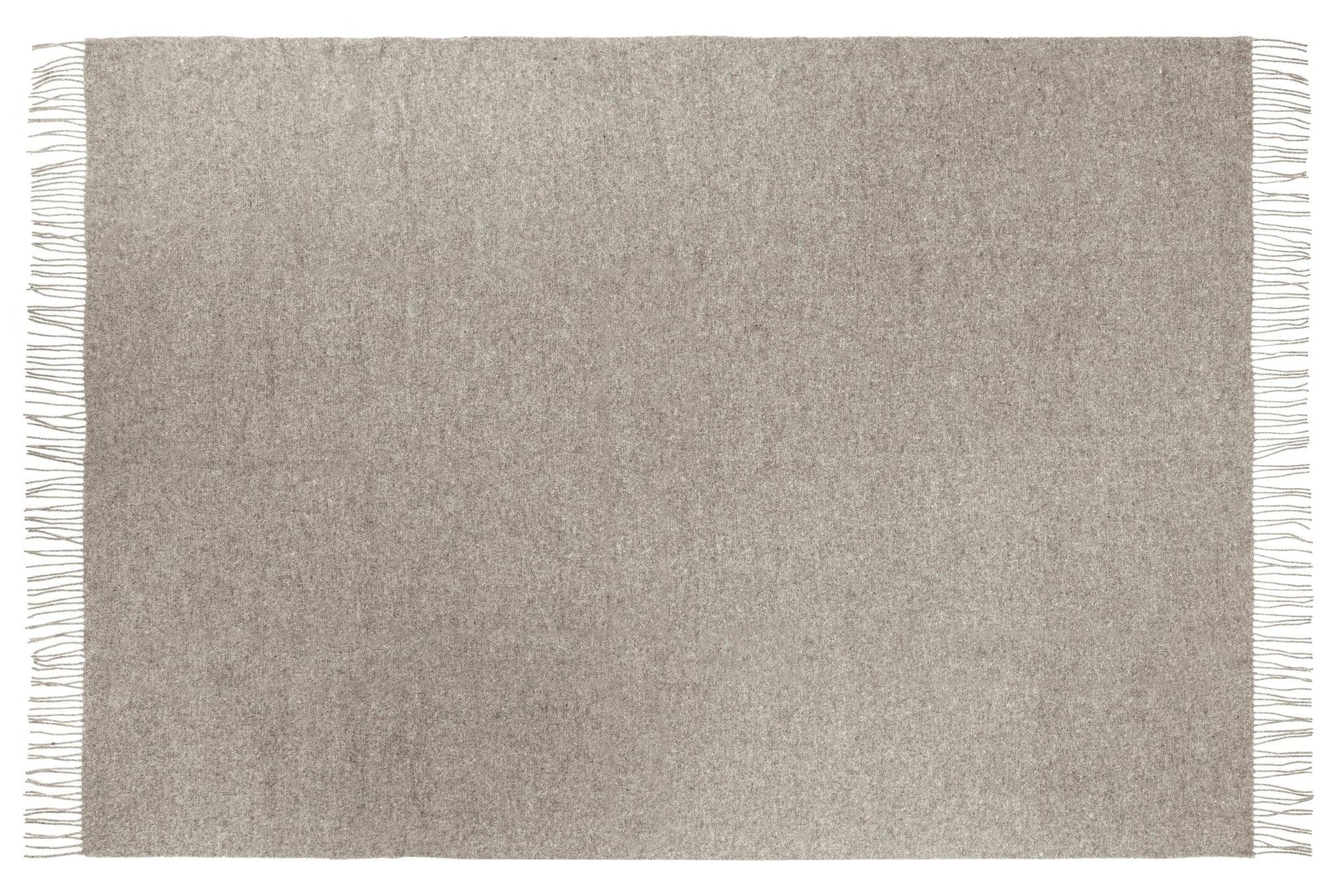 Chiswick Throw - Merino Wool/Cashmere - Stone - Mekamart Australia