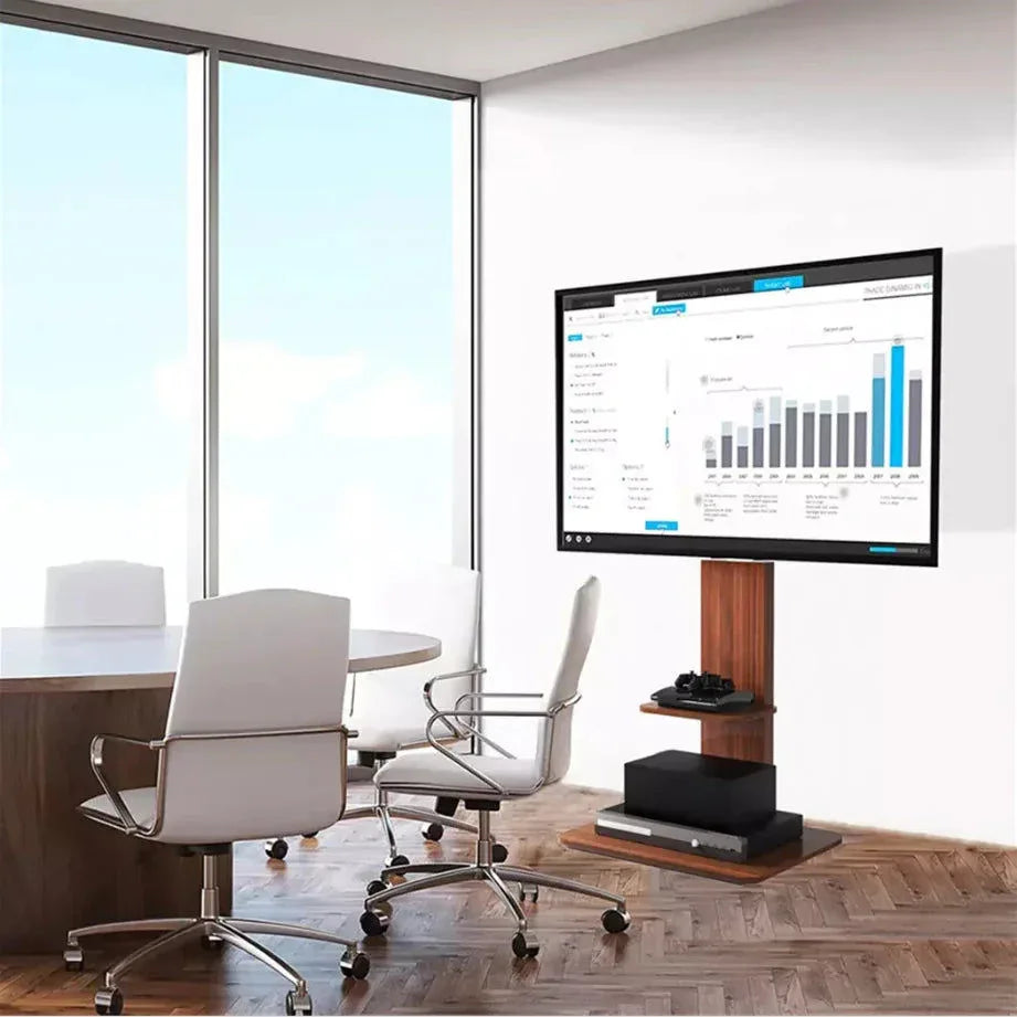 Adjustable Wood TV Stand for 32-65 Inch LCD LED - Mekamart Australia