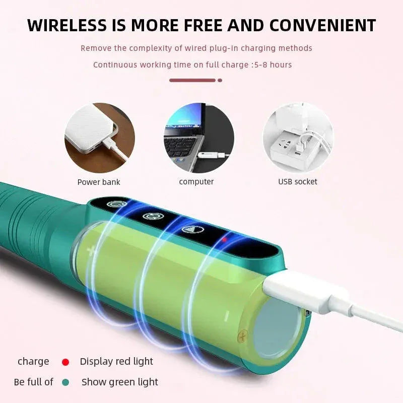 Wireless Nail Drill Pen 35000RPM USB Rechargeable - Mekamart Australia