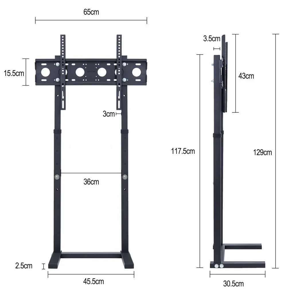 TV Stand Base Mount Bracket Swivel for 32-65 LED LCD Screen - Mekamart Australia