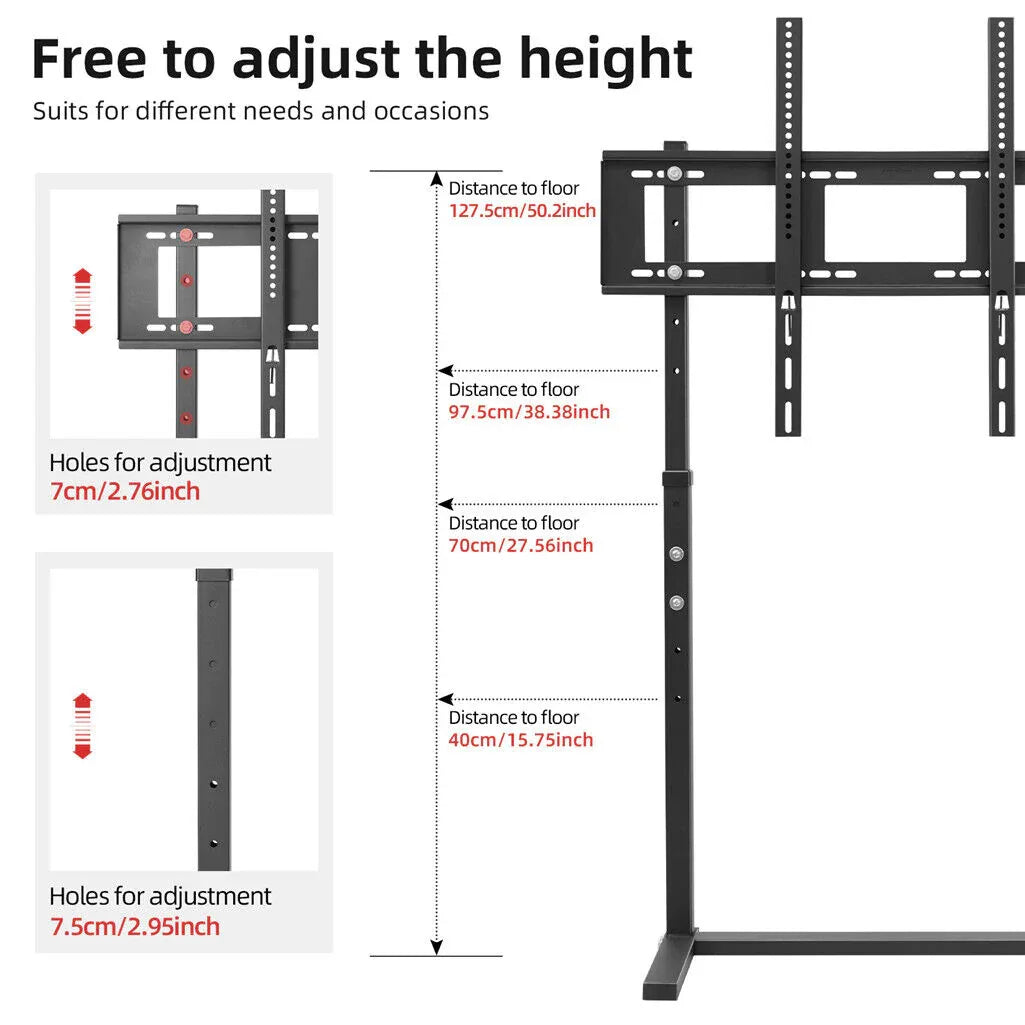 TV Stand Base Mount Bracket Swivel for 32-100 LED LCD - Mekamart Australia