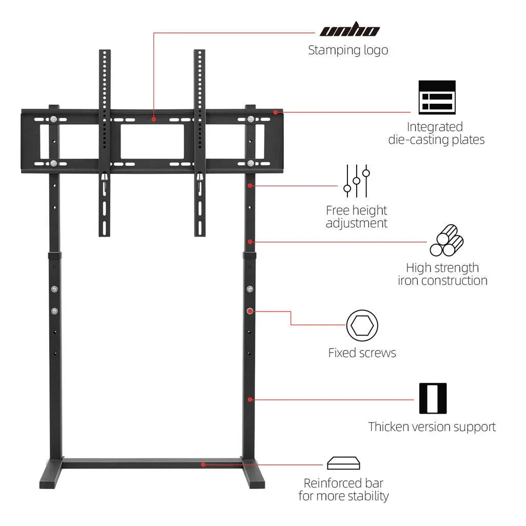 TV Stand Base Mount Bracket Swivel for 32-100 LED LCD - Mekamart Australia