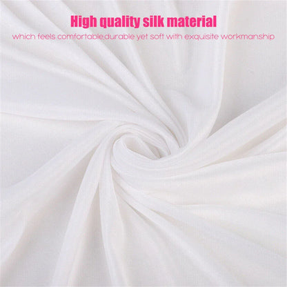 3x3m White Stage Curtain Backdrop - Mekamart Australia