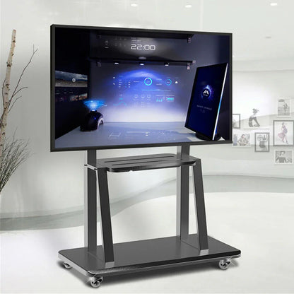 32-100 Heavy Duty TV Wall Mount with Shelf & Wheels - Mekamart Australia