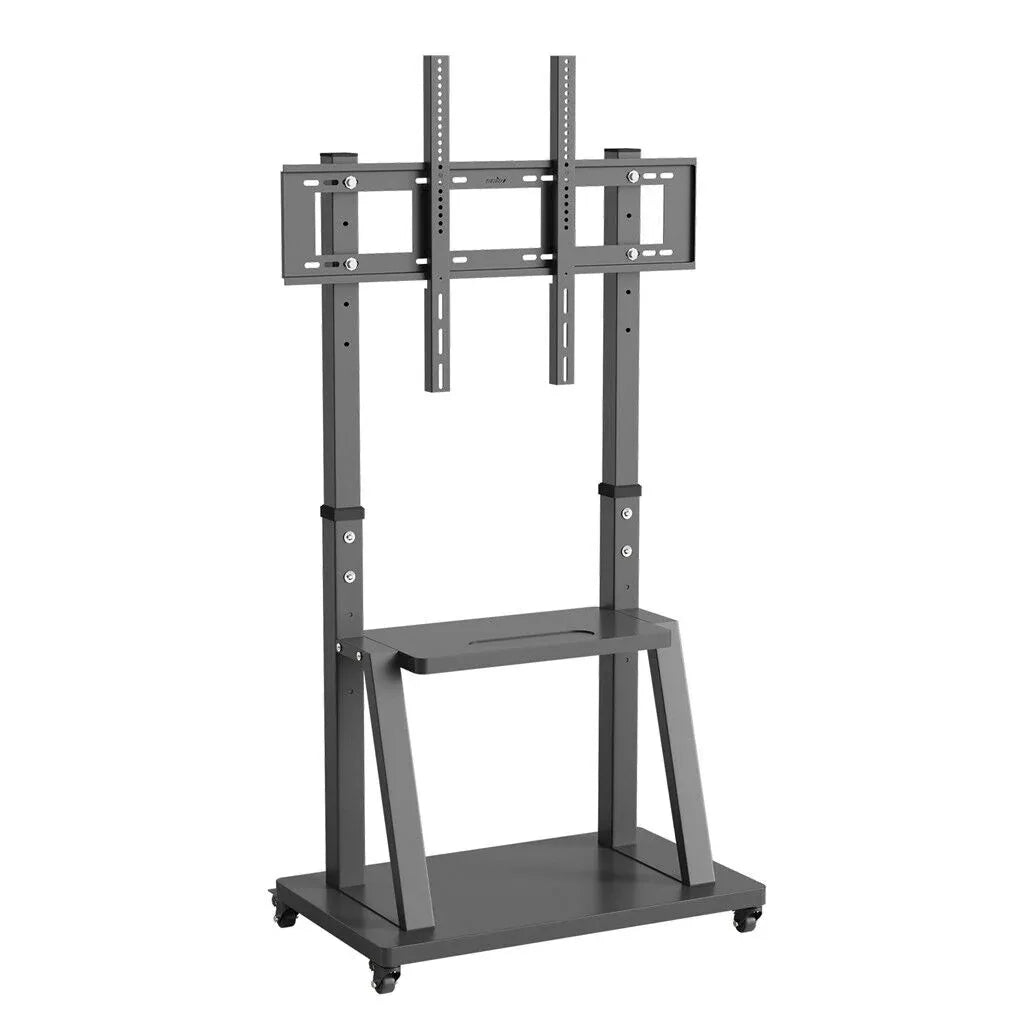 32-100 Heavy Duty TV Wall Mount with Shelf & Wheels - Mekamart Australia