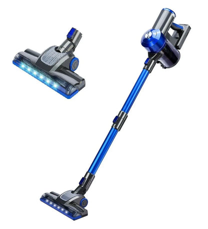 Enigma V8 22.2v Cordless Stick Vacuum Cleaner Blue + Toolkit - Mekamart Australia