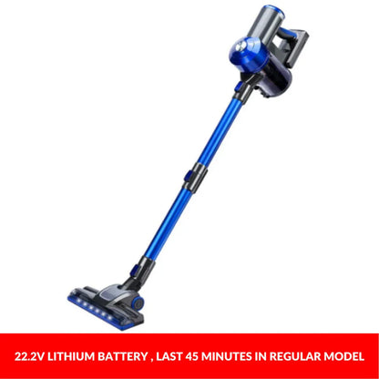Enigma V8 22.2v Cordless Stick Vacuum Cleaner Blue + Toolkit - Mekamart Australia