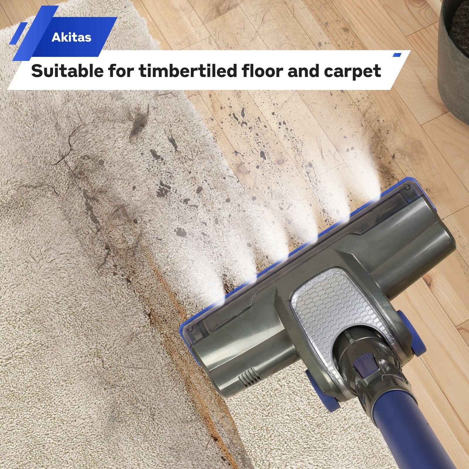 V8 150W Handheld Stick Vacuum Cleaner 40 Min Runtime LED - Mekamart Australia