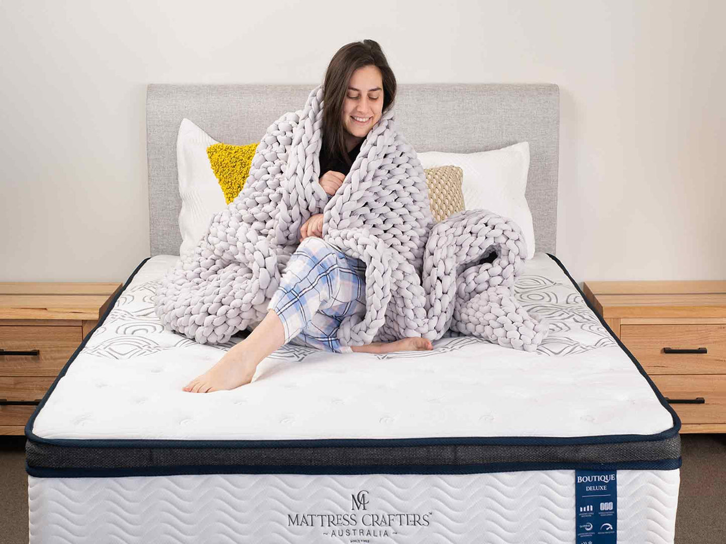 Mattress Crafters Boutique Deluxe King Single - Mekamart Australia