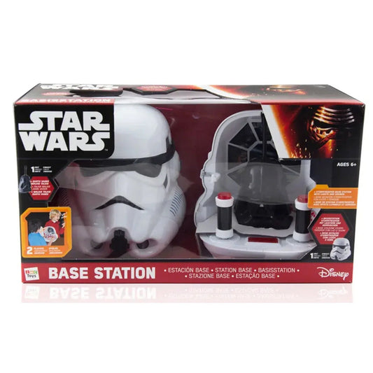 Star Wars Storm Trooper Darth Vader Base Station Light & Sound Talk 6+ - Mekamart Australia