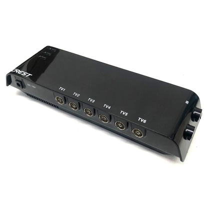 Crest UHF VHF Digital TV Signal Splitter Distributor 6 Outputs - Mekamart Australia