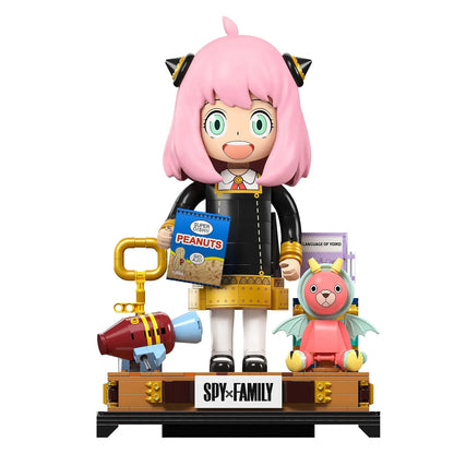 Kalos 31cm Anya Forger Face Changing Building Block Figure Spy X Family - Mekamart Australia
