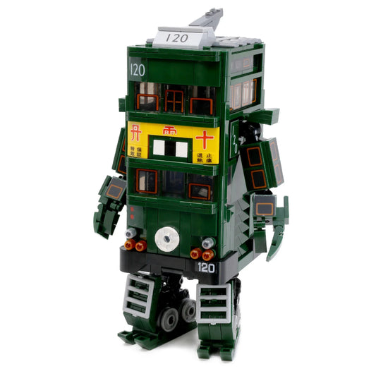 Kalos Hong Kong Machines Tram Robot Building Block Toy 699pcs 14+ - Mekamart Australia