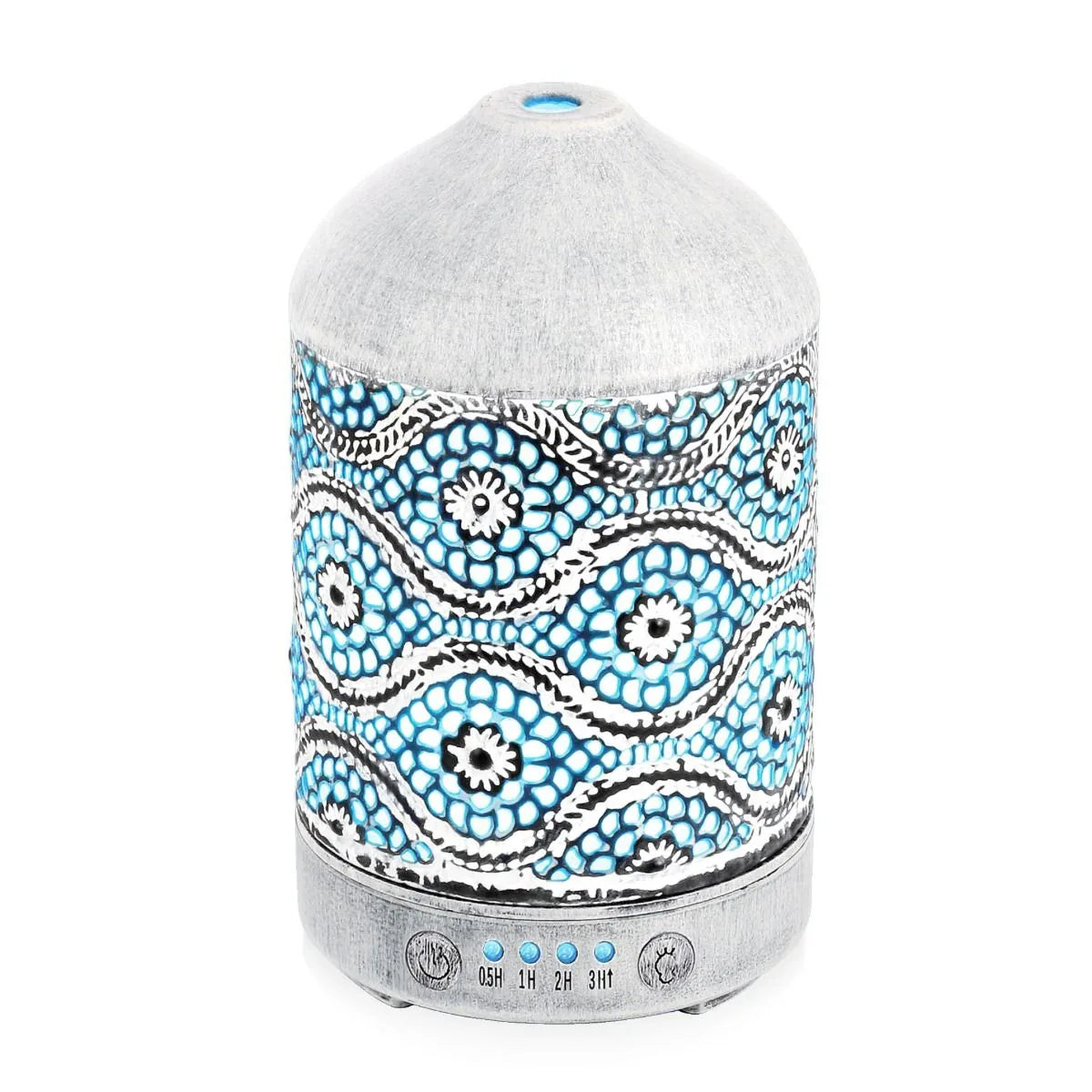 activiva 100ml Metal Essential Oil and Aroma Diffuser-Vintage White - Mekamart Australia