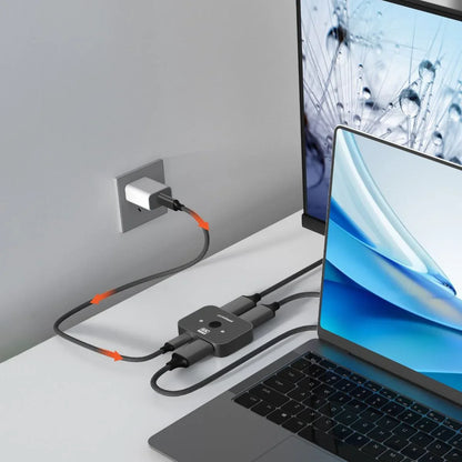 mbeat 8K Bi-directional HDMI 2.1 Switch 2 In 1 Out/1 In 2 Out - Mekamart Australia