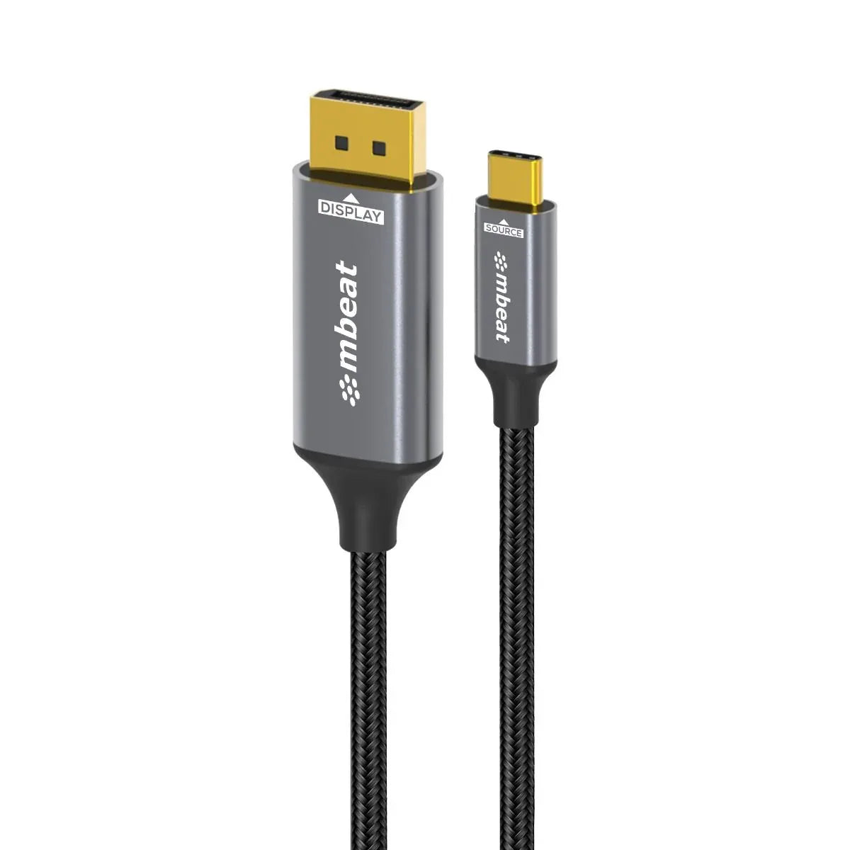 mbeat Tough Link 8K 1.8m USB-C to DisplayPort Cable - Mekamart Australia