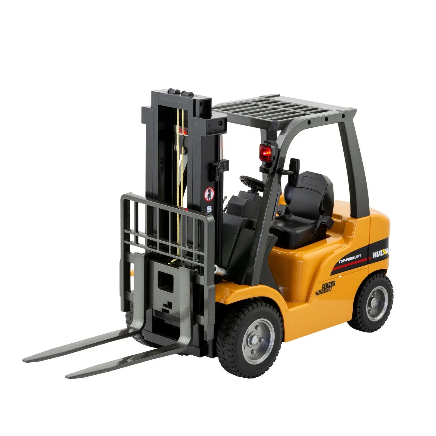 1:10 Scale 2.4G 8-Channel Metal Remote Control Forklift Construction Vehicle with Lifting Function & Sound - Mekamart Australia