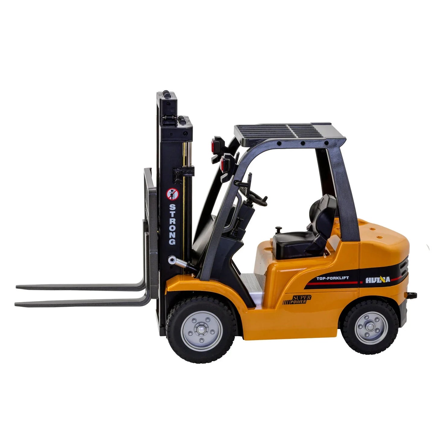 1:10 Scale 2.4G 8-Channel Metal Remote Control Forklift Construction Vehicle with Lifting Function & Sound - Mekamart Australia