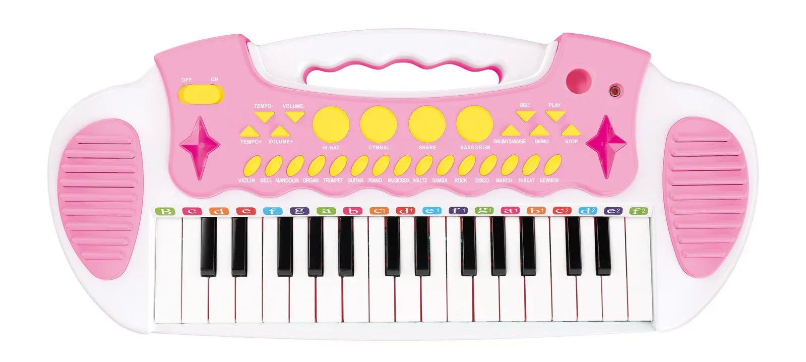 Children's Electronic Keyboard with Stand (Pink) Musical Instrument Toy - Mekamart Australia