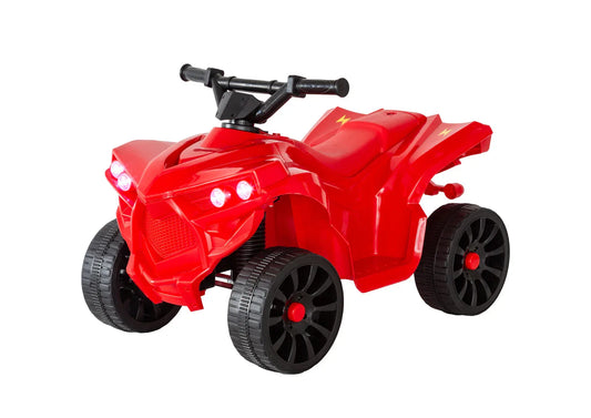 Rechargeable Ride-on Quad bike (Red) with Safe Braking System - Mekamart Australia