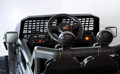 Jeep Inspired Remote Controlled Ride-on Electric Car (Black) - Mekamart Australia