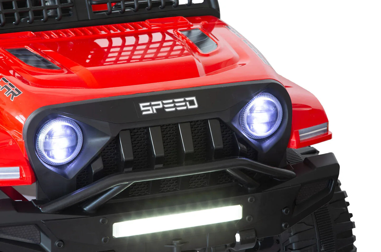 Jeep Inspired Remote Controlled Ride-on Electric Car (Red) - Mekamart Australia