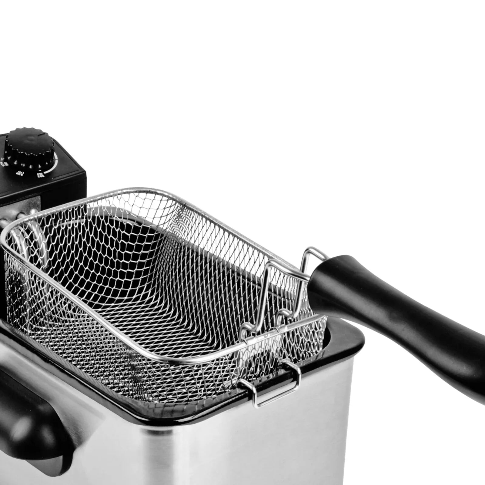 3.8L Deep Fryer with Timer Control Knob and Thermal Safety Device - Mekamart Australia