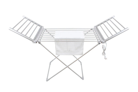 Electric Freestanding Heated Towel and Clothes Rack Dryer - Mekamart Australia