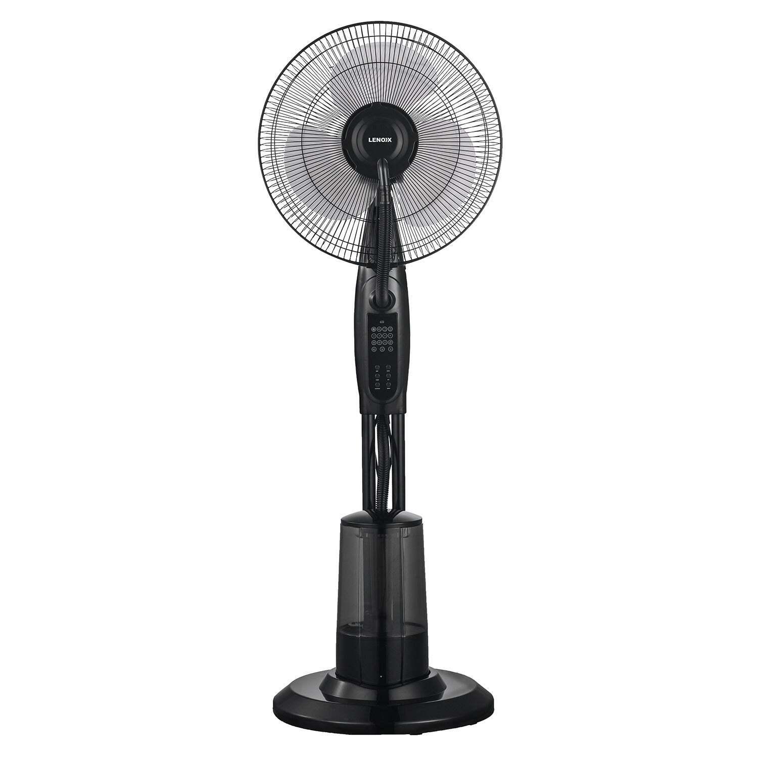 Freestanding Air Cooling Fan w/Misting Water Spray, W40cm, H1.2m + RC - Mekamart Australia