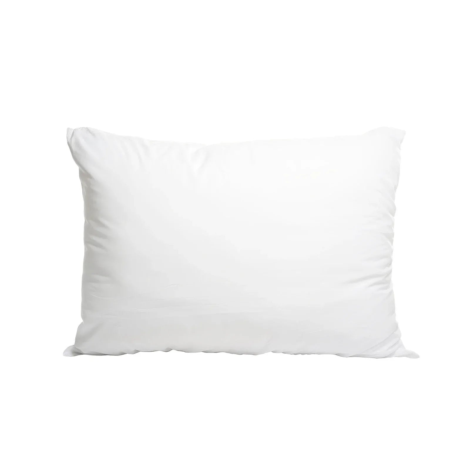 100 Percent Cotton Pillow Cover with 800g Poly Fill, Hypoallergenic, Antibacterial, and Cooling Technology 2 PK - Mekamart Australia