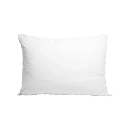 100 Percent Cotton Pillow Cover with 800g Poly Fill, Hypoallergenic, Antibacterial, and Cooling Technology 2 PK - Mekamart Australia
