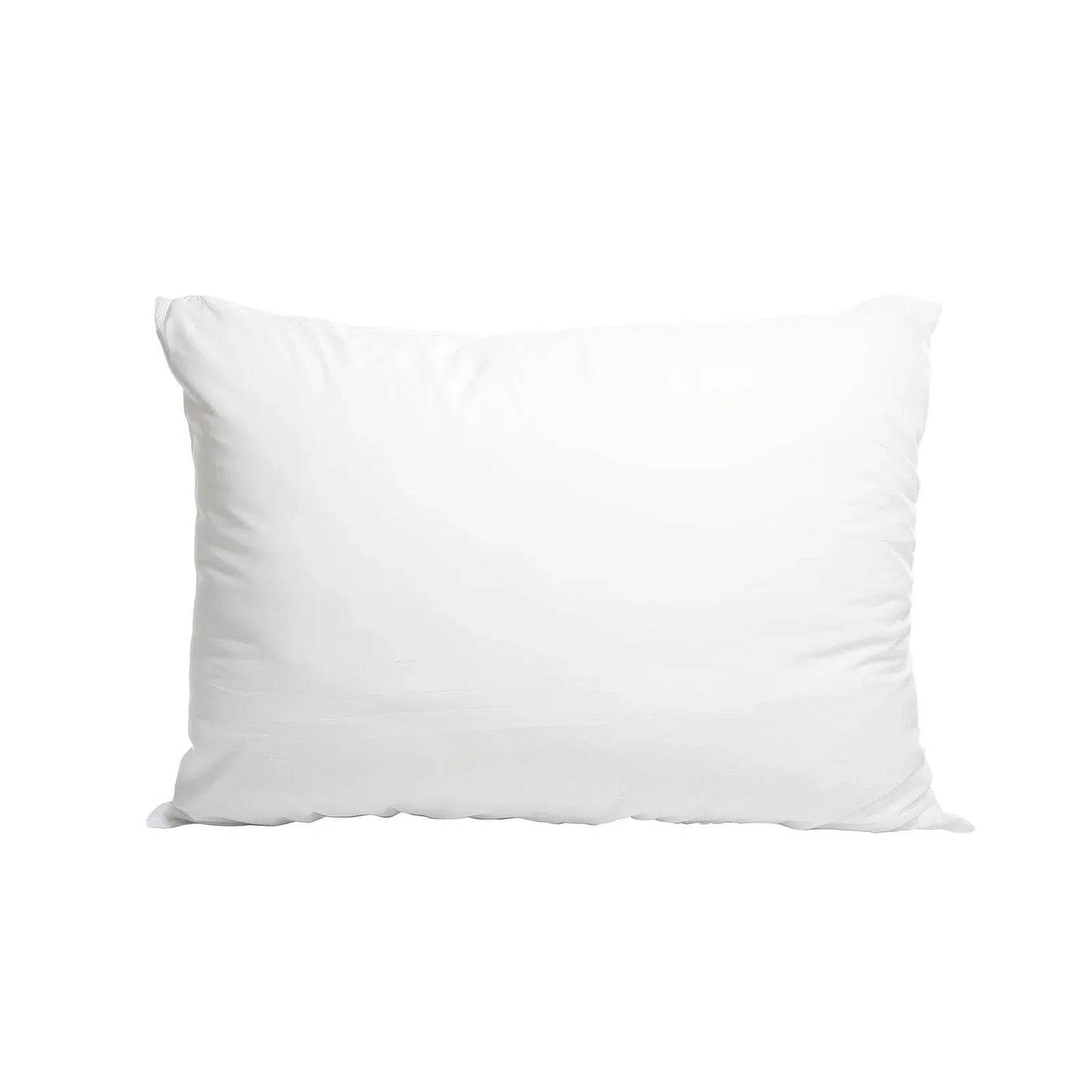 100 Percent Cotton Pillow Cover with 800g Poly Fill, Hypoallergenic, Antibacterial, and Cooling Technology 4 PK - Mekamart Australia