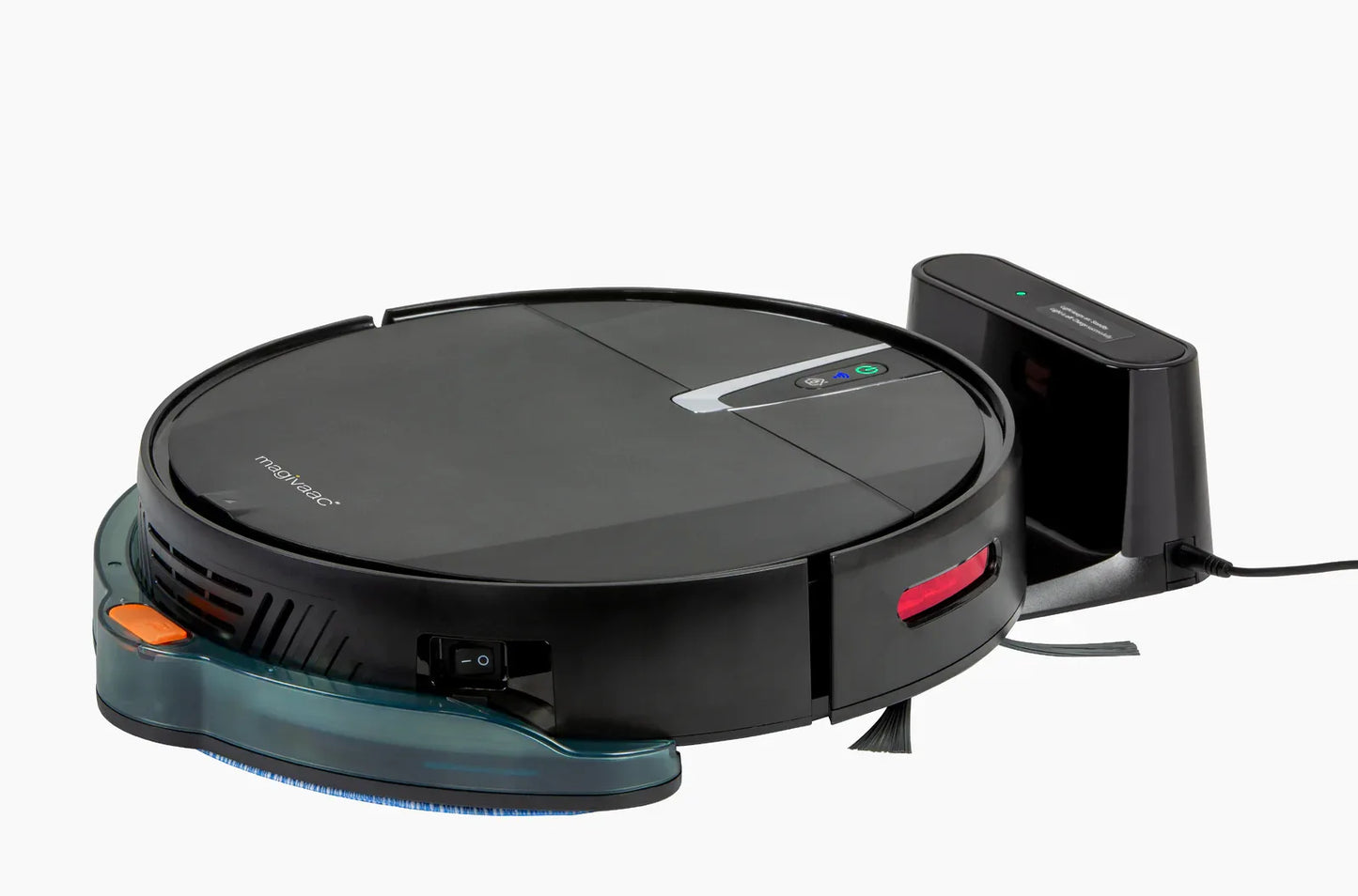 Smart Robot Vacuum Cleaner w/ 3-in-1 HEPA & Mopping Pad (Black) - Mekamart Australia
