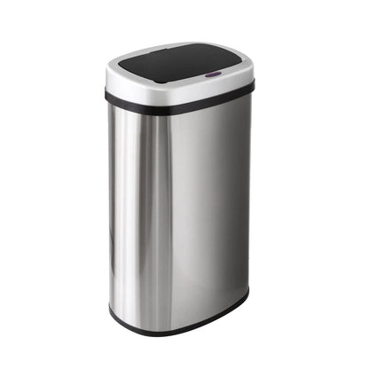 50L Stainless Steel Motion Sensor Rubbish Bin - Mekamart Australia