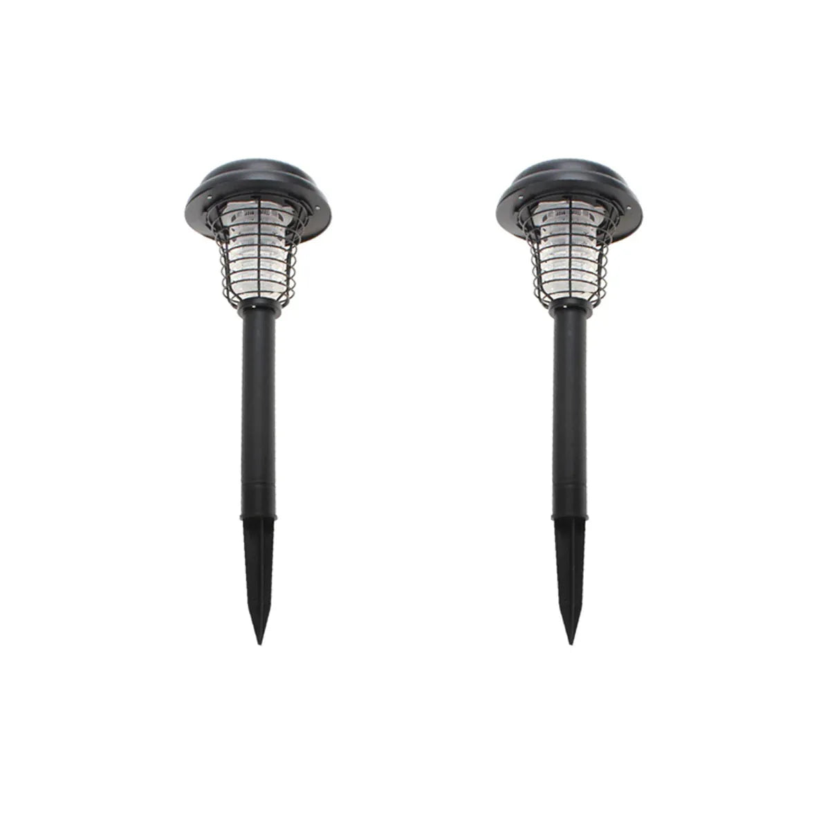 Lenoxx Wireless Solar-Powered Mosquito Killer Lamp (2-Piece, Black) - Mekamart Australia