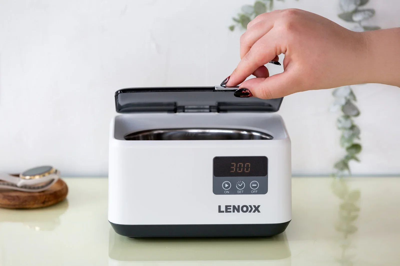 50W Ultrasonic Jewellery Cleaner, 4800HZ w/ 600ml Tank and LED Display - Mekamart Australia