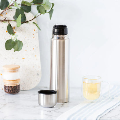 1L Stainless Steel Vacuum Flask Insulated Drink Container - Mekamart Australia