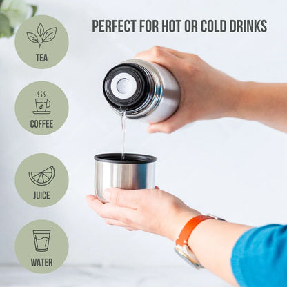 1L Stainless Steel Vacuum Flask Insulated Drink Container - Mekamart Australia