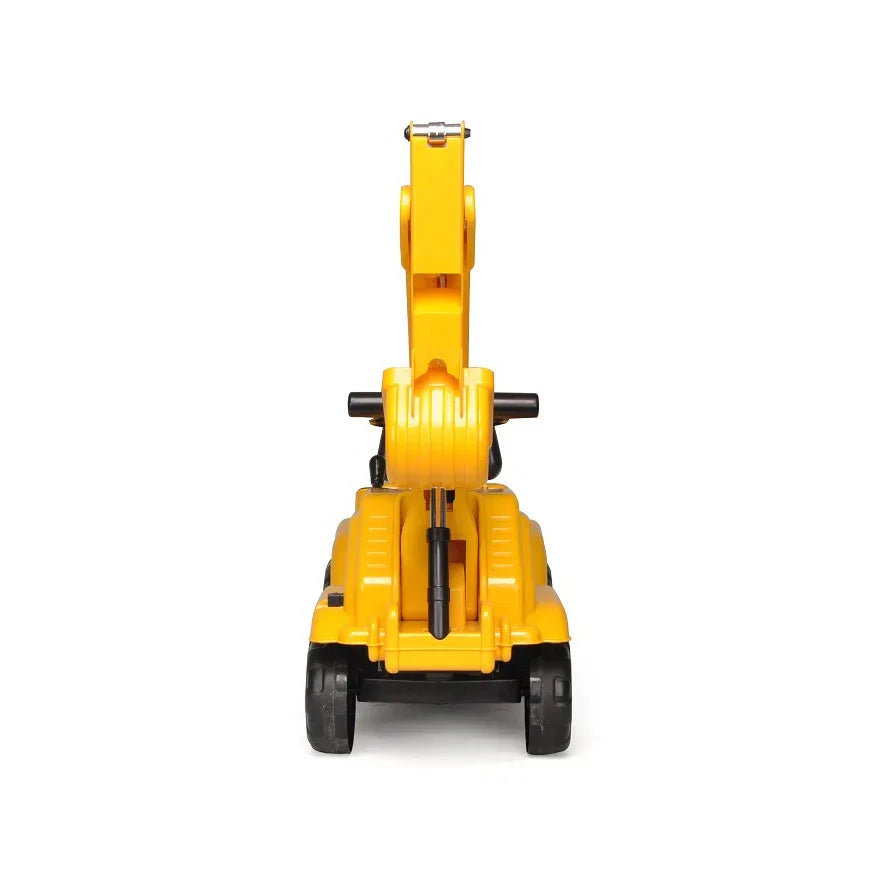 Ride-on Children's Excavator (Yellow) w/ Dual Operation Levers to Scoop - Mekamart Australia