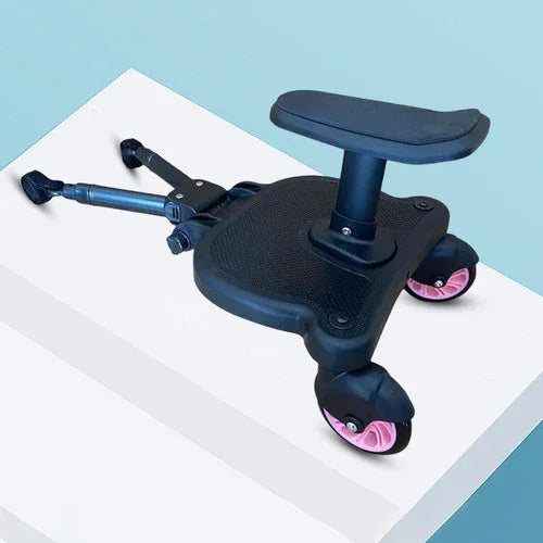 Baby Jogger Glider Board 2 in 1 Kid Stroller Board with Dismountable Seat AU pink wheel - Mekamart Australia